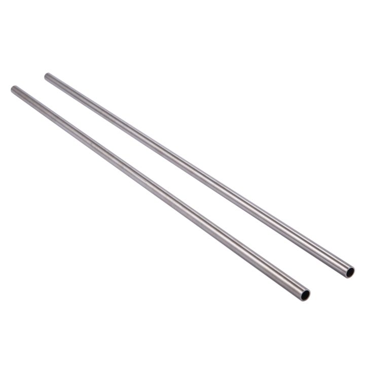 2x 304 Stainless Steel Capillary Tube Pipe OD 10mm x 8mm ID 500mm