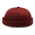 Vintage Dome hat mens cotton beanies for men Docker sailor crimping brimless skull caps casual hip hop elastic cap. 