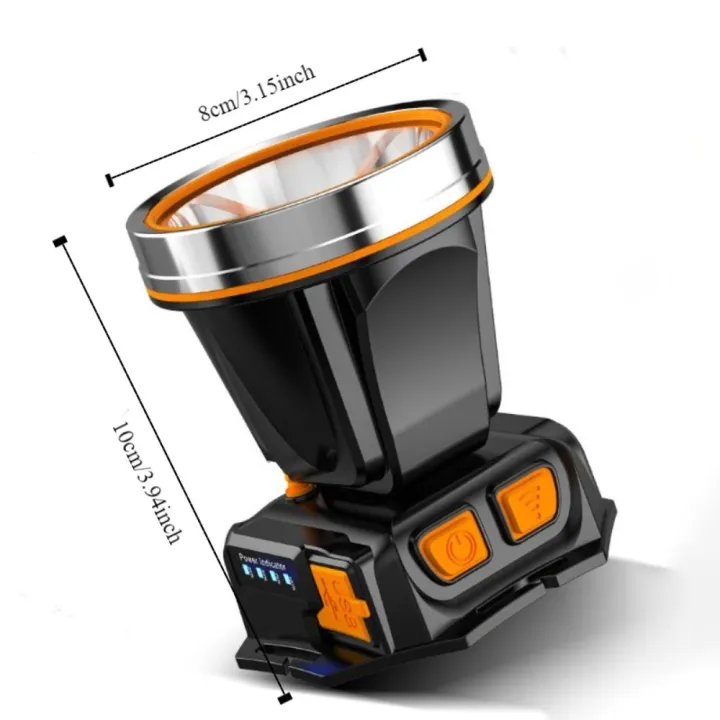 Lightweight%20Adjustable%20Multifunctional%20Headlamp%20Rechargeable%20Waterproof%20Powerful%20LED%20Headlamp%20Head-Mounted%20Smart%20Sensing%20Super%20Bright%20Headlamp%20Household%20Use%20-%20Image%202