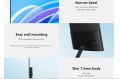 MI Xiaomi Monitor A27i | IPS Display  | Bezel less | Refresh rate 100Hz | Color Depth 16.7M  | HDMI Ports. 