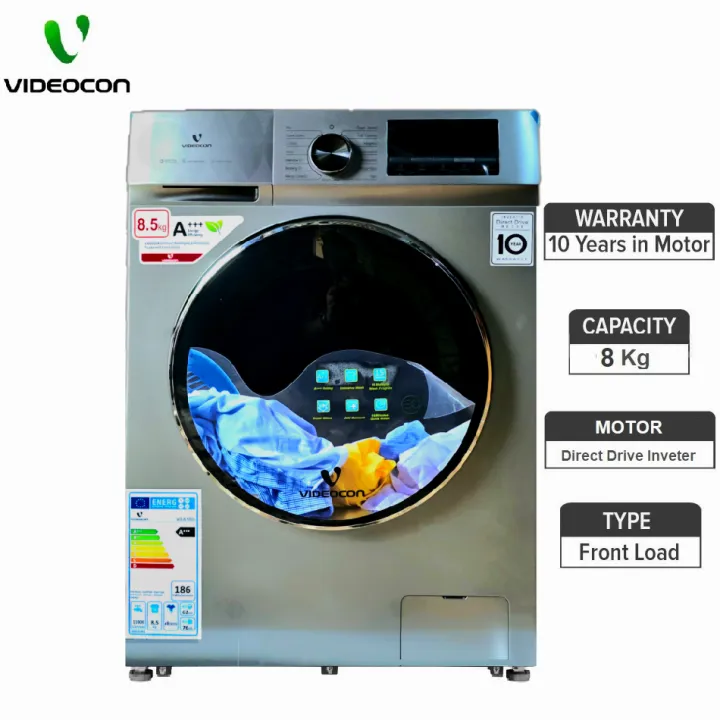 Videocon%208.5%20Kg%20Direct%20Drive%20Inverter%20Front%20Loading%20Full%20Automatic%20Washing%20Machine_VD-8.5DDI%20-%20Image%202