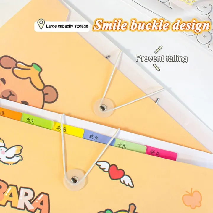 Portable%20Capibara%20A4%20Document%20Bag%20Organ%20Bag%20Waterproof%20File%20Classification%20Holder%20Large%20Capacity%20Envelope%20Folder%20Test%20Paper%20Storage%20Bag%20for%20Students%20and%20Office%20Workers%20-%20Image%208