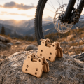 2 Pairs Durable Metal Bicycle Disc Brake Pads High-Performance Long-Lasting E-bike Brake Pads Easy To Install Lightweight Replacement Brake Pads for Ridstar Q20/ Q20mini/ Q20 Pro/ Mn26/ H20 Pro/ Dc26 Electric Bikes E-Bike Brake System Use. 