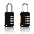 2PCS 4 Digit Number Combination Pad Lock Padlock Outdoor Waterproof Lock Suitcase Luggage Security Coded Lock Easy Install. 