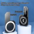 Monologuee 1Pcs Mobile Phone Cooling Plate Compatible Magnetic/ Back-clip Radiator Universal Mini Game Cooler Expand Area Radiating Sticker. 
