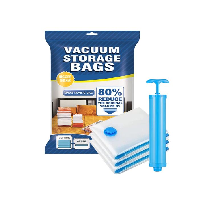 Smart%20Vacuum%20Storage%20Reusable%20(Free%20Pump)%20Seal%20Zip%20Lock%20Space%20Saver%20Bags%20Clothes%20Air%20Suction%20Compressed%20Bag%20(Pack%20Of%205)%20-%20Image%202