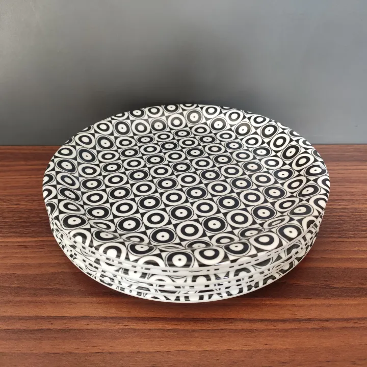 Servewell%20100%25%20Melamine%20Quarter%20Plate,%20Candy%20Black,%207.5",%20set%20of%206%20-%20Image%206