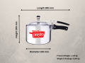 Presto Classic Inner Lid Pressure Cooker 4 Litre. 