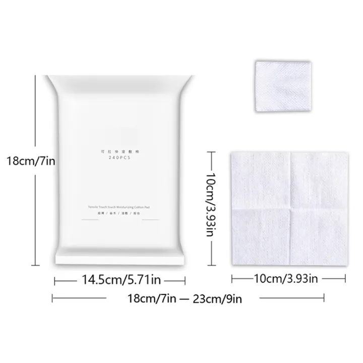 Cizzy%2050/240Pcs%20Mummy%20Gauze%20Face%20Makeup%20Cotton%20Pads%20Stretchable%20Elasticity%20Disposable%20Cosmetic%20Cotton%20Mask%20Wet%20Compress%20Wipe%20Cleaning%20-%20Image%206