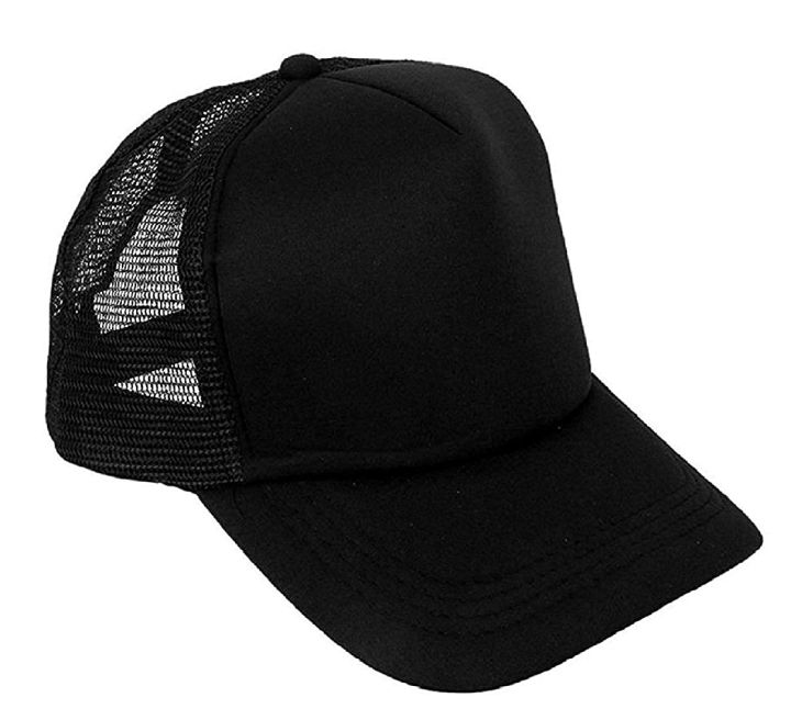 Black Net Cap For Men