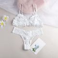 Lace Sexy Non Padded Bra Panty Set. 