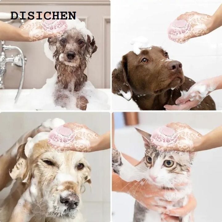 DISICHEN%20New%20style%20New%20Bathroom%20Cat%20Cleaning%20Brush%20Bath%20Massage%20Gloves%20Brush%20Soft%20Safety%20Silicone%20Pet%20Accessories%20for%20Cats%20Dogs%20Grooming%20Supplies%20-%20Image%205