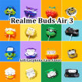 Original For Realme Buds Air 3 cartoon Silicone Earphone Case Cover Shock resistant NO.3. 