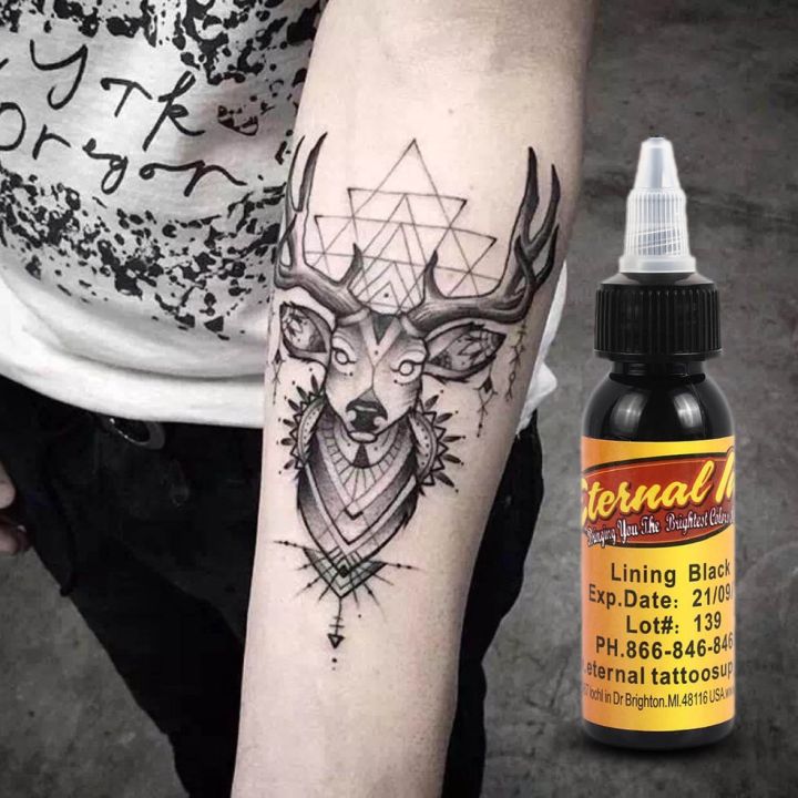 Lining%20Black%20Tattoo%20Ink%2030ml/Bottle%20Body%20Arts%20Paint%20Tattoo%20Beauty%20Tools%20-%20Image%204