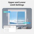 Tuya WiFi Solar Smart Shade Roller Blinds Motor Driver Electric Curtains APP Control AU Plug. 