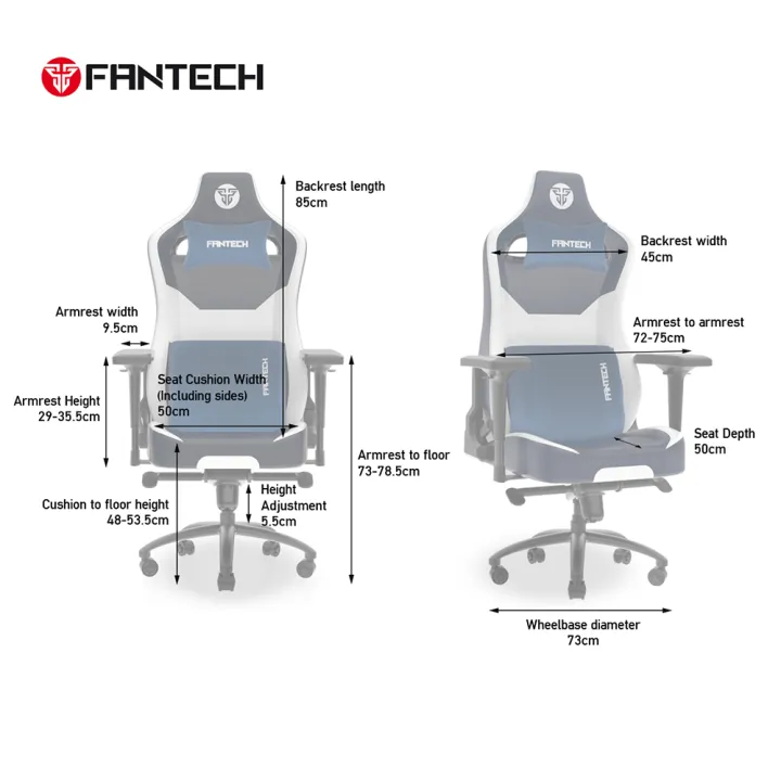 FANTECH%20ALPHA%20GC283%20Gaming%20Chair%20(White)%20-%20Image%203