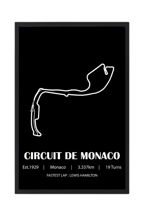 Circuit%20de%20Monaco%20Wall%20Frame%20%7C%20Formula%201%7C%20Wall%20Frame%20-%20Image%204