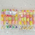 Assorted Flavor Bar B Q jelly stick Candy 12 pcs set. 