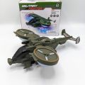 Children's Airforce Fighter 360 Degree Rotating Aircraft Model Toy Helicopter  Avenger Battery Operated AT. 