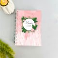 Pinches Artcore 2024 A5 Planner Pink Floral Design. 