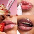 PAGE VINE Crystal Tinted Lip Gloss Juicy Lip Balm Lipstick Moisturizing Nourishing Glossy Lip Gloss Removing Dead Skin Exfoliating Lip Oil Lips Makeup. 