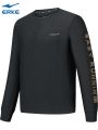 ERKE Crew Neck Full T-shirt Black For Men 11223101127-003. 