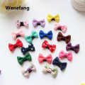 Wenefang 10/20Pcs Candy Color Baby Mini Small Bow Hair Clips Safety Hair Pins New Barrettes for Children Girls Kid Hair Accessories Wholesale. 