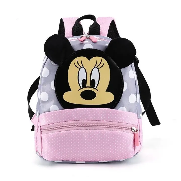 New%20Minnie%20Kindergarten%20Cute%20Baby%20Children's%20School%20Bag%202-3-6%20Years%20Old%20Cartoon%20Girls%20Backpack%20-%20Image%203
