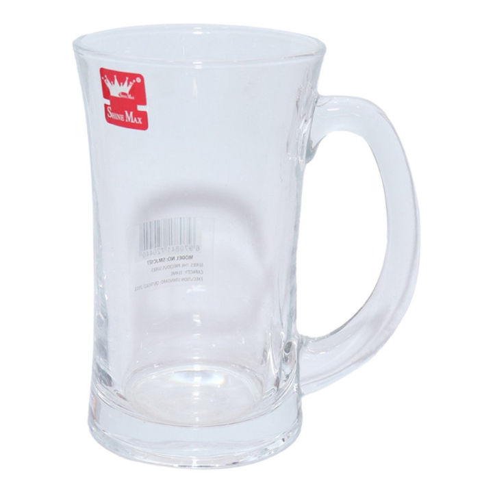 Transparent Shine Max Beer Glass - 7"