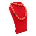 Orange Piru Mala For Women. 