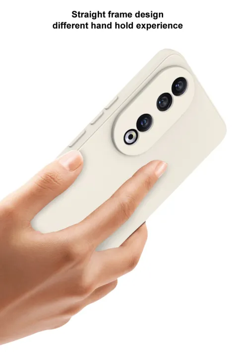 Silicone%20Case%20for%20Honor%2090%205G%20with%20Camera%20Protection,Straight%20Edge%20Slim%20Design%20with%20Button%20Protection%20,Lanyard%20Hole%20Design%20Full%20Body%20Cover%20for%20Honor%2090%205G%20-%20Image%203