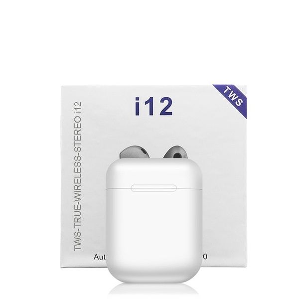 I12 Tws Wireless Bluetooth Earphone For Phone Earpods Bluetooth 5.0