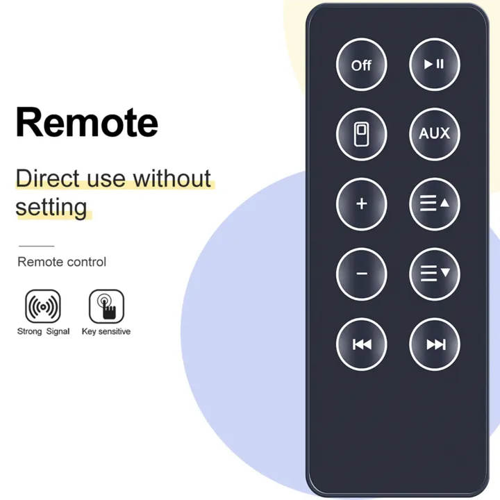 FORIDE%204X%20New%20Remote%20Control%20Replacement%20for%20Sounddock%2010%20SD10%20Bluetooth-Compatible%20Speaker%20Digital%20Music%20System%20-%20Image%204