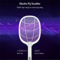 Silvertek 2000 MAH- Lithium Rechargeable Mosquito Killer Bat With Stand And UV Light. 