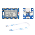 RP2040-BLE Microcontroller Development Board+Adapter Board Blue PCB FPC 8PIN Port Multi-Function GPIO Pin. 