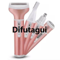 Difutagui 4 in 1 ProGemei GM-3074 Rechargeable Nose And Hair Trimmer For Women.. 