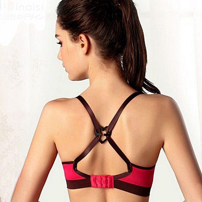 Black/Nude 2 Piece Heart Shape Bra Strap Clips Cleavage Control