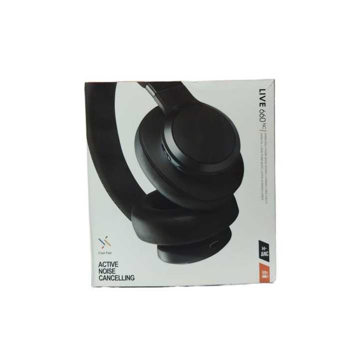 Live 660NC - Wireless Over-Ear Noise Cancelling Headphones with Long Lasting Battery and Voice Assistant - Blue, Medium