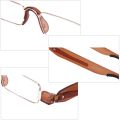 Portable Folding 360 Degree Rotation Presbyopic Reading Glasses with Pen Hanging, +4.00D(Black). 