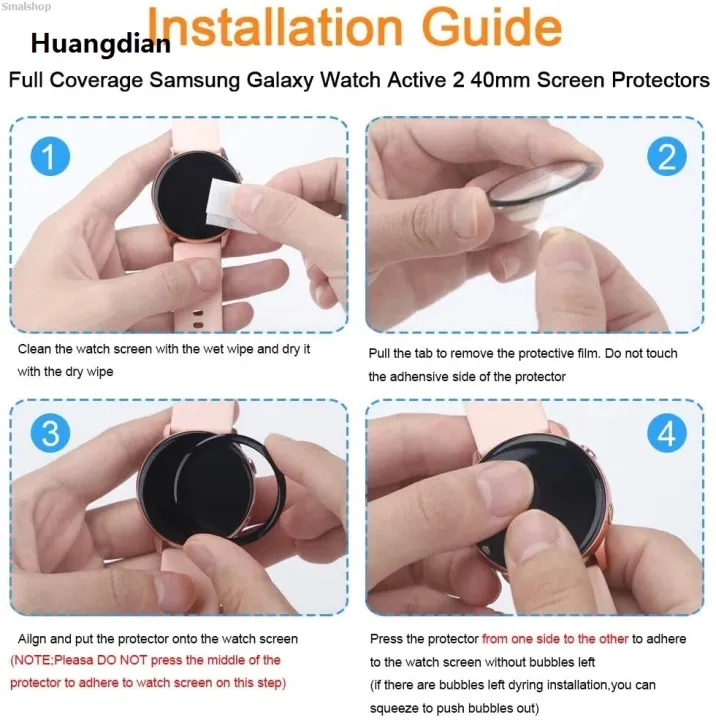 Huangdian%20Smalshop%204mm%20Full%20Screensaver%2040mm%204%20Activ%20Watch%205%204%20o%2045mmh%205%20Pr%20Star%20Galax%201-5%20Luxury%20New%20style%20Pieces%20Soft%20Glass%20Film%20for%203y%20Watc%20Galaxy%20Watche%204%202%20Protective%20Film%20-%20Image%206