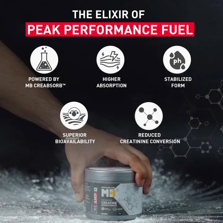 MuscleBlaze%20Creatine%20Monohydrate%20100g%2032%20Servings%20with%20CREAMP%20Micronized%20Powder%20for%20Muscle%20Building%20-%20Image%204