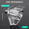 100 Pieces 3 mm Shelf Pins Clear Support Pegs Cabinet Shelf Pegs Clips Shelf Support Holder Pegs for Kitchen Furniture. 