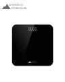 EVERESCO ESSENTIALS WEIGHING MACHINE WITH SENSE ON TECHNOLOGY. 