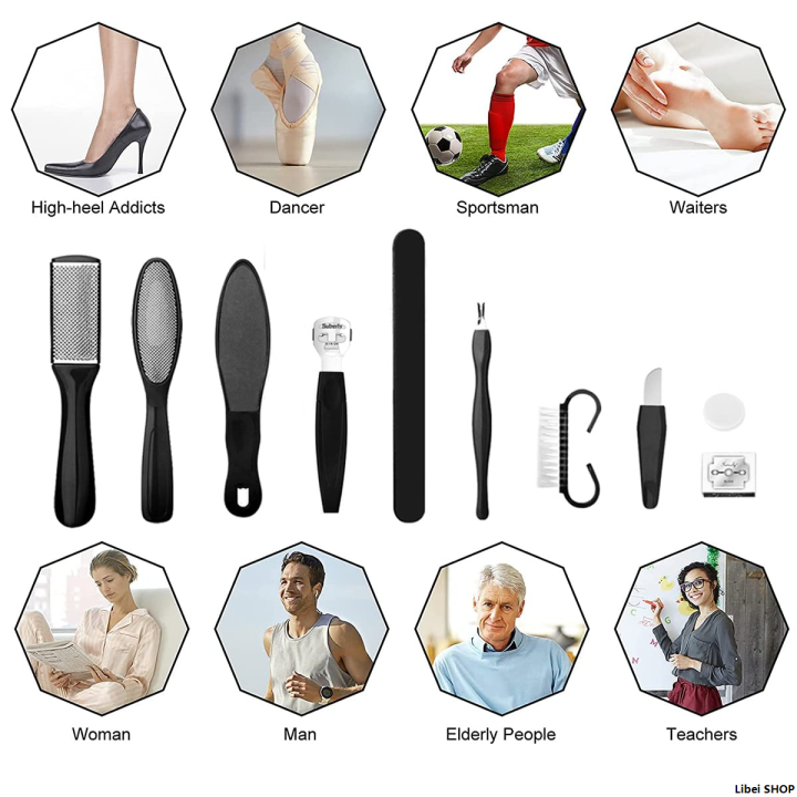 Libei%20SHOPLuxury%208%20in%201Professional%20Pedicure%20Foot%20Spa%20Set,%20Pedicure%20Set%20for%20Feet,Stainless%20Steel%20Foot%20Care%20Kit,%20Foot%20Rasp%20Dead%20Skin%20Remover%20-%20Image%202