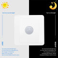 PIR Infrared Motion Sensor Switch 220V Auto Control LED Lamp Lighting Switch Smart Body Induction Detector. 