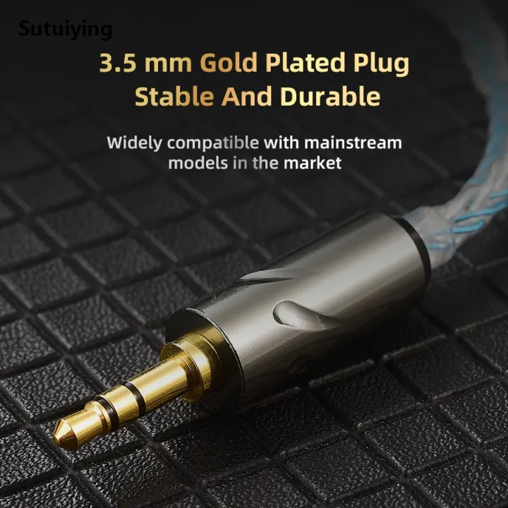 Sutuiying%20QKZ%20T1%20Earphone%20Cable%20200%20Core%20Copper%20Silver-plated%20Upgrade%20Cable%20Fifty%20percent%20discount%200.75mm%203.5mm%202Pin%20Wired%20Headset%20For%20KZ%20ZSN%20ZS10%20Pro%20EDX%20TRN%20-%20Image%206