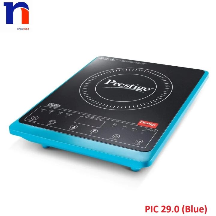 Prestige PIC 29.0 Induction Cooktop 2000 W with Pre set Indian Menu Options Blue Daraz .np