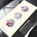 Game Carpet Desktop Mouse Pad Switch Desktop Japanese Art Mouse Pad Keycap Pad Extended Desktop LatopPC Game Computer Pad Game Pad. 