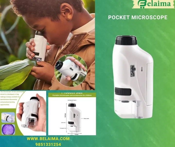 Pocket Portable Microscope || Vegena Pocket Microscope, Pocket ...