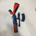 Folding Toy Gun AK-47 Model Plastic Bullet Shooting. 